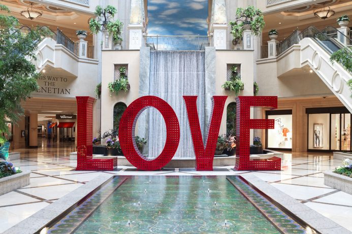 The Palazzo Waterfall Atrium
