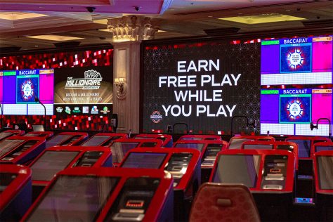 Electronic Table Games at The Venetian Resort