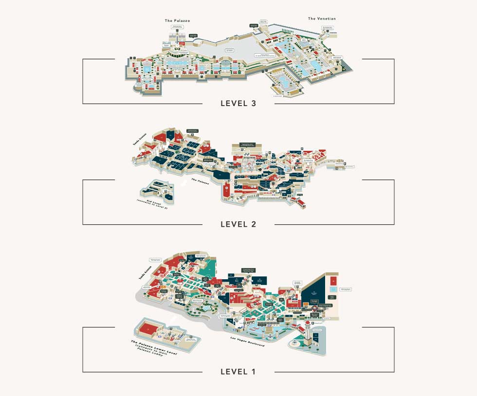 Paris Property Map & Floor Plans - Las Vegas
