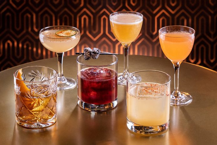 Cocktails at Rosina Cocktail Lounge