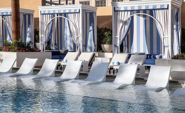 Daybed at The Venetian Pool Deck