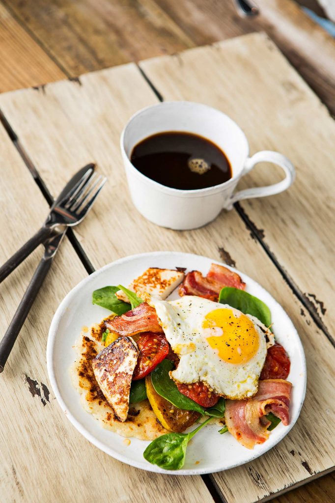 CHICA - Pancetta Eggs Benedict