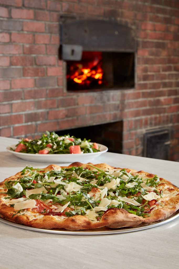Prosciutto Arugula Pizza