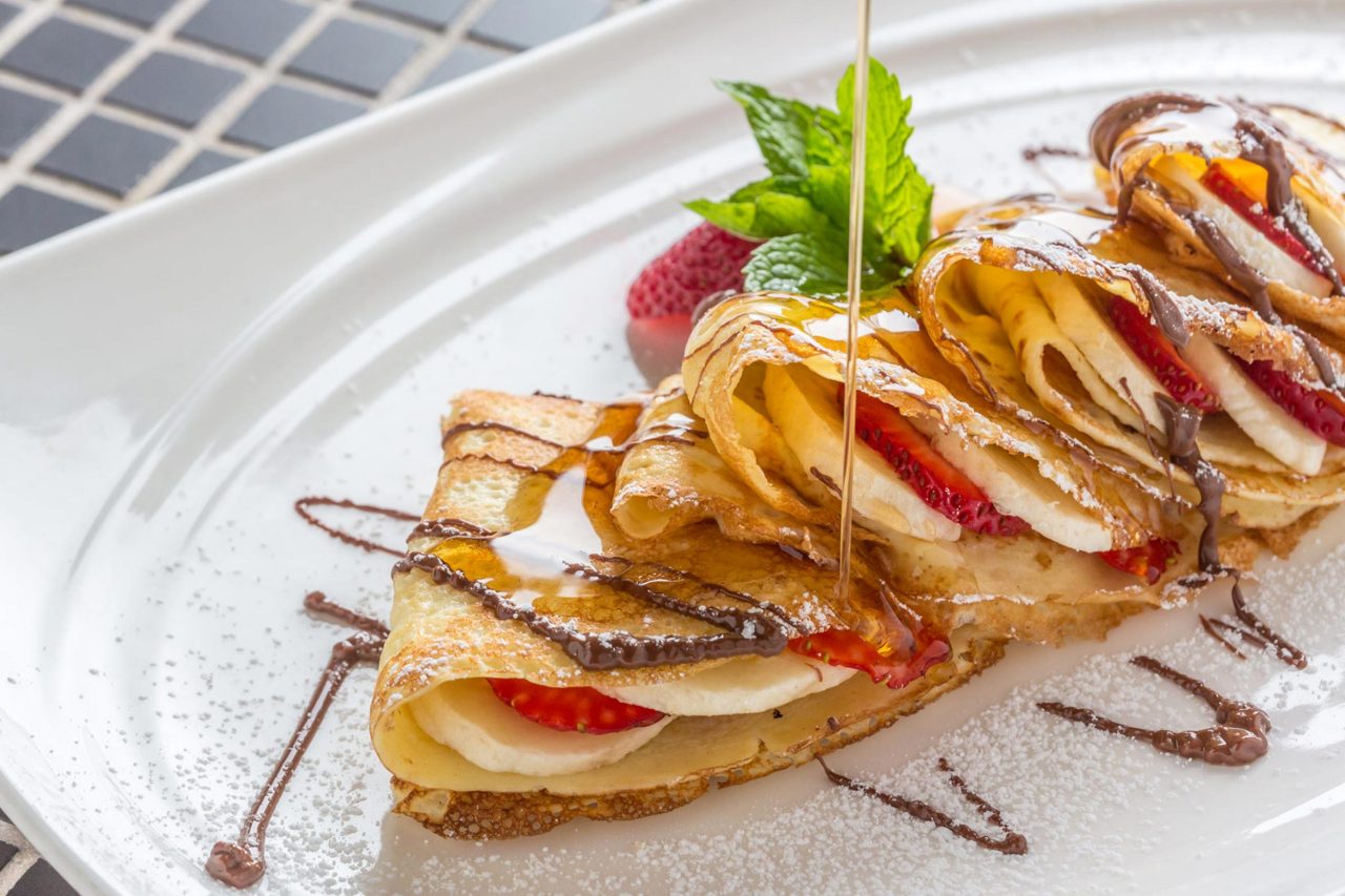 Nutella and Banana Crêpe