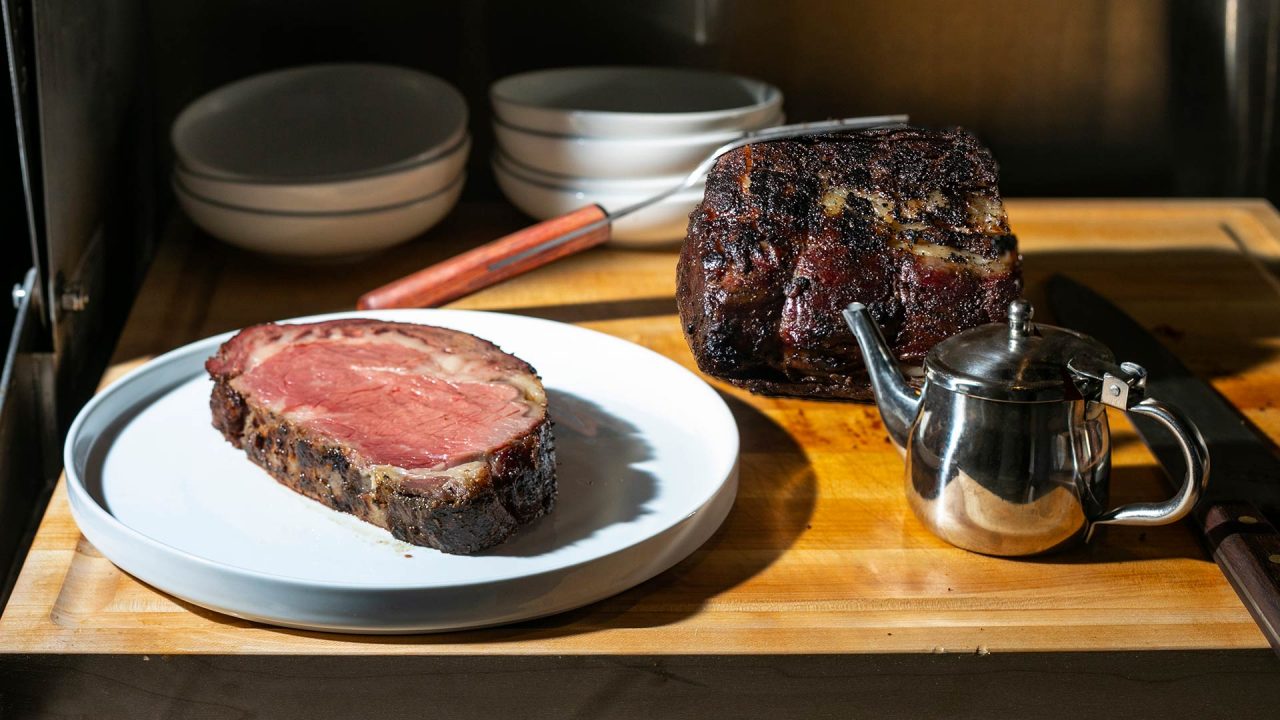 Smoked Prime Rib