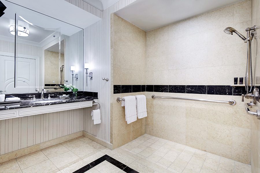 Roll-in-shower