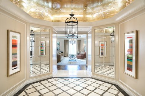 The Palazzo Penthouse Suite Entryway
