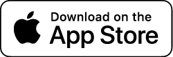 White Download on the App Store badge with the Apple logo on the left and bold App Store text.